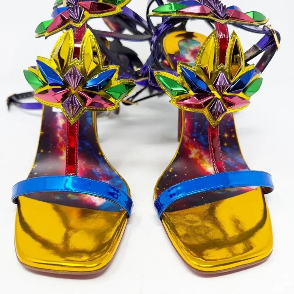 Christian Louboutin x Marvel Sea Warrior Gladiator Sandals Size 39.5 - Picture 6 of 15